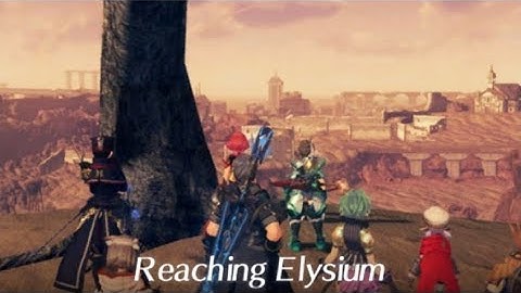 Xenoblade Chronicles 2 - Reaching Elysium Cutscene! HQ