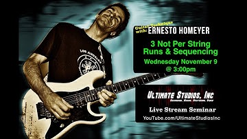 3 note per string runs and sequencing, part I.