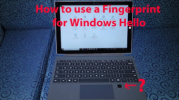 How to use a Fingerprint for Windows Hello - Featuring Surface Pro / Type Cover with Fingerprint ID