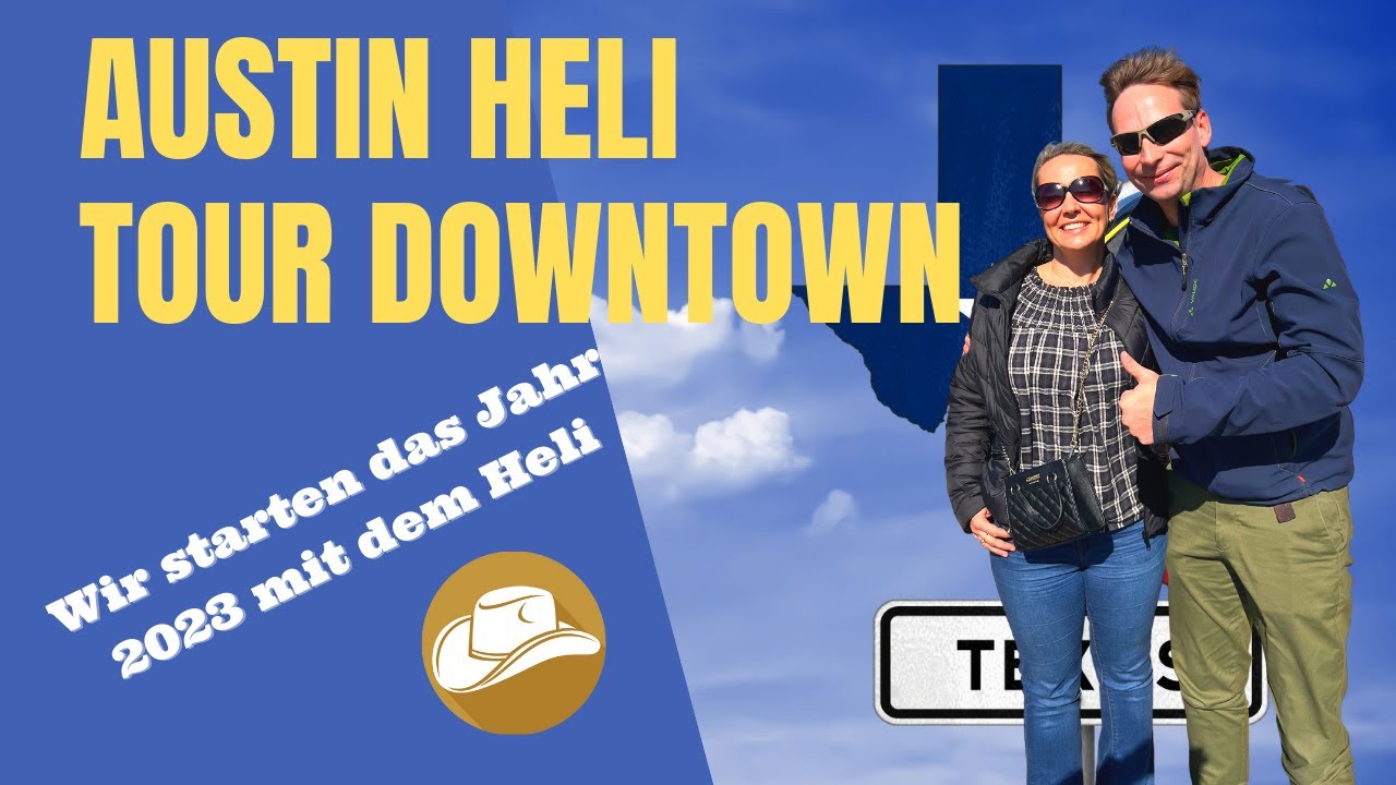 Leben in Texas - Heli Tour über Downtown