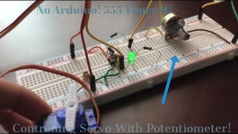 How to Control Servo Motor With 555 Timer IC