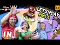 Lets Play Disney Infinity 3.0 - Pt. 1: USE THE FORCE & NAE NAE (Star Wars & Inside Out FGTEEV Intro)