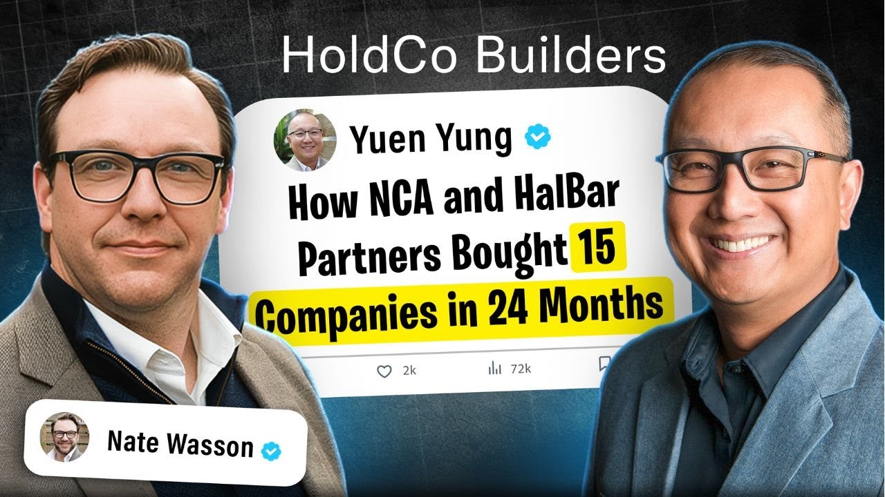 How Yuen Yung Built Halbar Partners into a 0M Business Acquisition Company