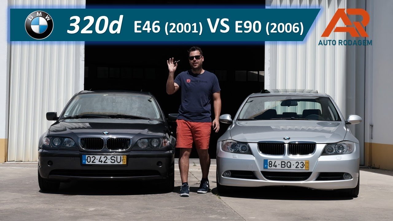 BMW E46 vs BMW E90 (320d) - Qual levarei para casa e se a diferença se ...
