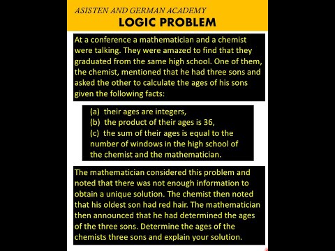 Logic Age Problem