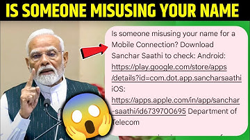 🚨 Is someone misusing your name for a Mobile Connection 😱 kya hai? Full Details 