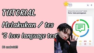 TUTORIAL MELAKUKAN TES '5 LOVE LANGUAGE TEST' DI GOOGLE || Gampang banget✓ screenshot 4