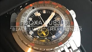 Doxa SUB300 Sharkhunter 'Black Lung'