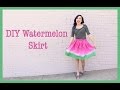 DIY Watermelon Skirt | Crafty Amy