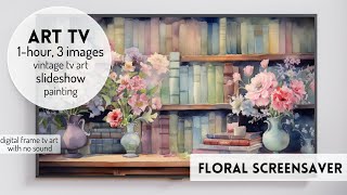 Relaxing Abstract Screensavers | 4K Picture Frame | Flower Slideshow | Turn Your TV Into Art