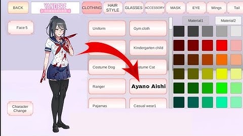 Ayano aishi from yandere sim in Sakura school simulator!? | Leena San