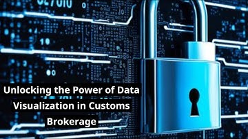 Unlocking the Power of Data Visualization in Customs Brokerage