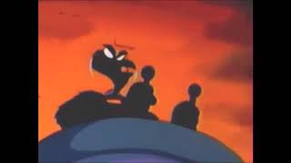 Psy Crow Chases Earthworm Jim Into A Wall