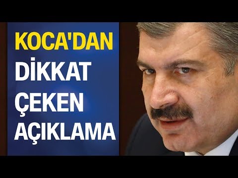 Sağlık Bakanı Fahrettin