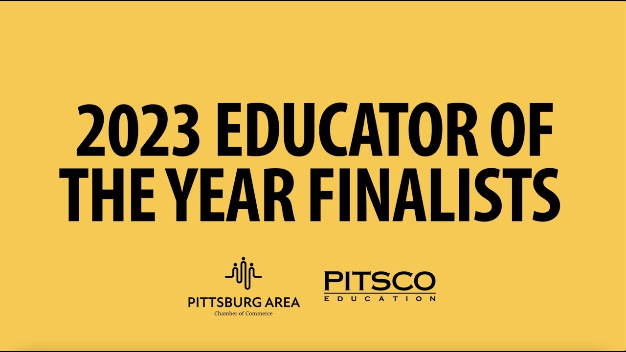 2023 Pittsburg Area Chamber of Commerce Educator of the Year YouTube