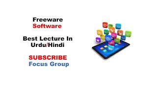 Freeware Software | Application Software | Lecture in Urdu/Hindi screenshot 2