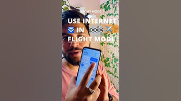 How to use Internet in Flight Mode #shorts #techshorts