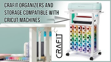 Crafit Organizers and Storage Compatible with Cricut Machines