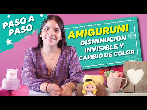 BASIC AMIGURUMI CROCHET STEP-BY-STEP: INVISIBLE DECREASE AND COLOR CHANGE!!