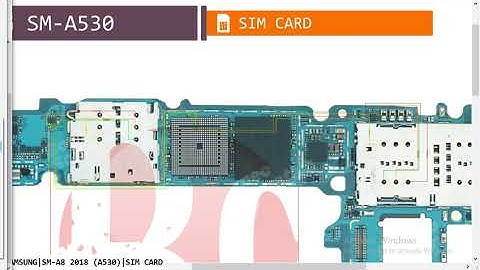 Samsung A8 2018 SM A530 No Sim Card Emargency Call Problem Hardware Solution