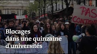 Une quinzaine de facs bloquées : la mobilisation étudiante en images