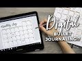 DIGITAL Bullet Journal Setup?! PLAN WITH ME DIGITALLY!