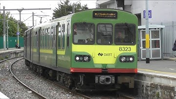 Irish Rail 8300 Class Dart Train 8323 - Howth Junction Station, Dublin