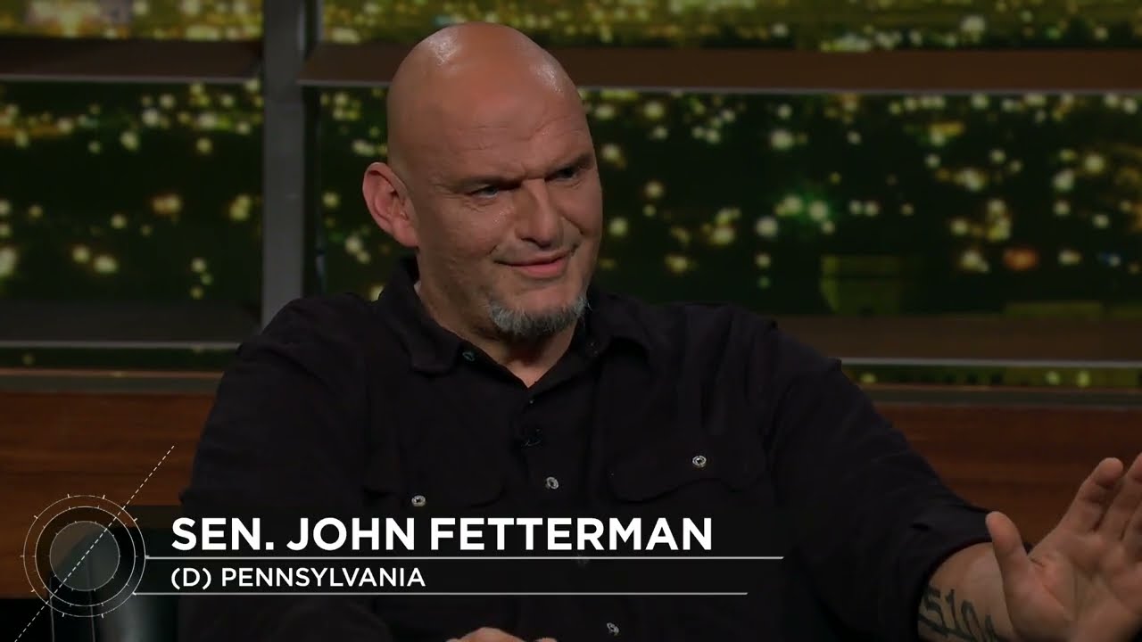 John Fetterman Addresses the Haters | Real Time with Bill Maher (HBO)