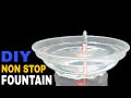 DIY NON STOP FOUNTAIN | How to make a three bottle Heron's fountain easy