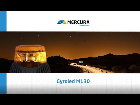 Gyroled m130 orange pour flèche lumineuse - Standby Mercura