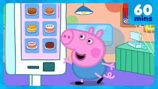 George Pigs Baby Cake Creation! 👶 Baby Evie's Celebration 🎂  Peppa Pig Full Episodes | 1 Hour