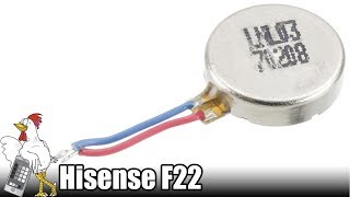 Guía del Hisense F22: Cambiar vibrador