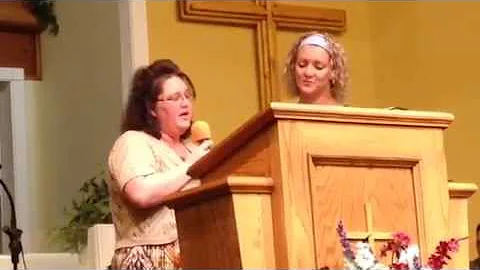 Tonya Garrett and Anita Threet-Send down the rain