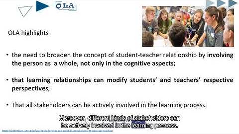OLA Pedagogical context - Learning Unit 1 - Module 1 - MOOC Building and Evaluating OER