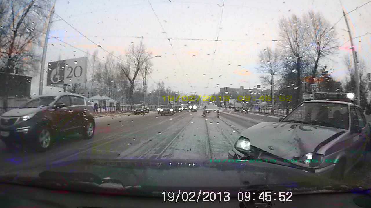 Авария с автомобилем