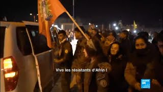 A Kobané, des milliers de manifestants pour soutenir les Kurdes à Afrin