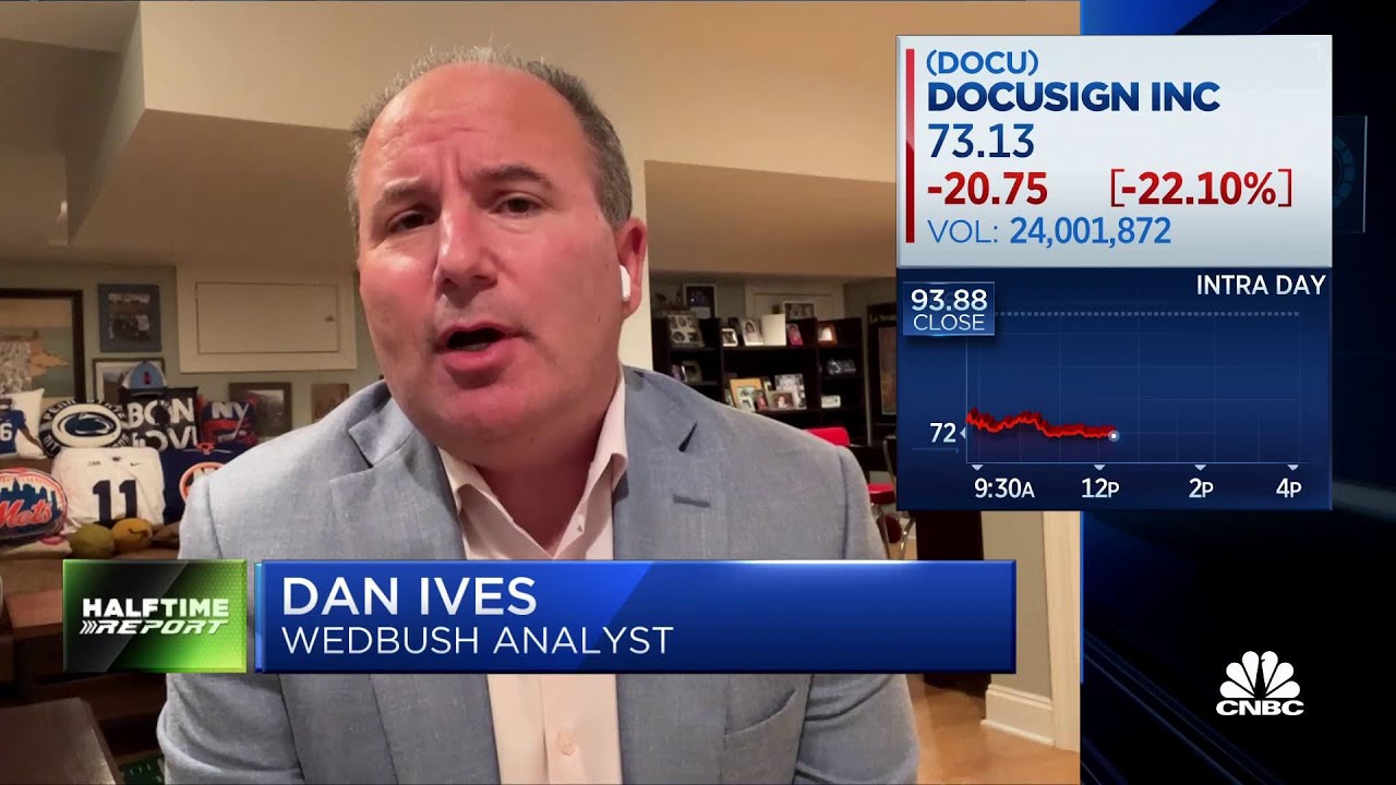 Wedbush analyst Dan Ives is not bullish on Docusign