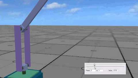 Robot control design test, 3 dof arm