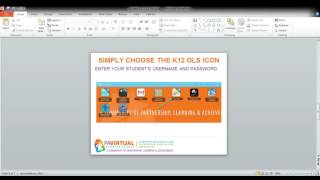 Student K12 OLS Account | Orientation | Kim Duffy
