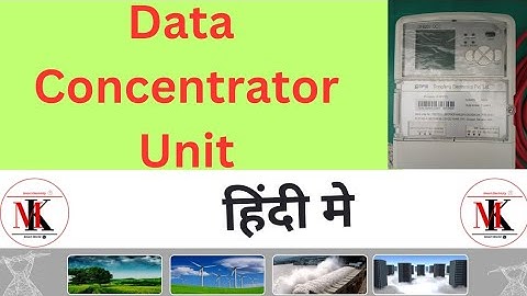 DCU in Smart Metering | Data Concentrator Unit | Advance Metering Infrastructure| #dcu  #powersector