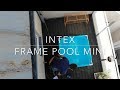 Intex frame pool mini