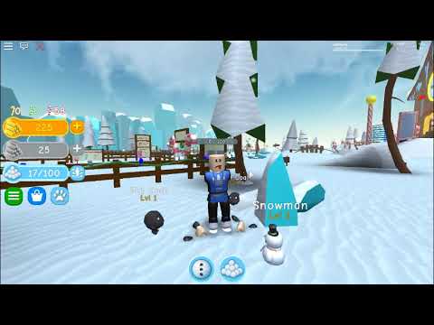 Guerra De Bolas De Nieve En Roblox Sleighs Snowman Simulator Youtube - batallas en equipo con bolas de nieve en roblox youtube