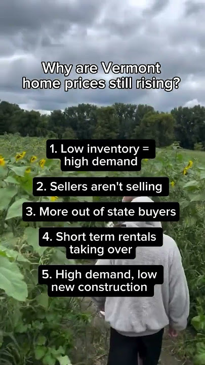 Vermont home prices keep rising… but is it sustainable? 🏡📈 Here’s what’s really driving the