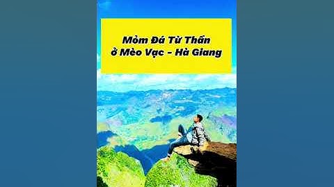 Mỏm đá tử thần tại Mèo Vạc - Hà Giang - Dead Rock #shorts
