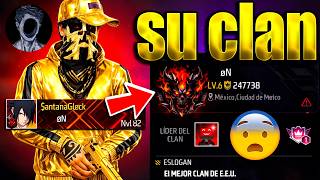 BUSQUE EL CLAN DE 'SANTANA' EL MEJOR DE TODO LATAM EN FREE FIRE!!