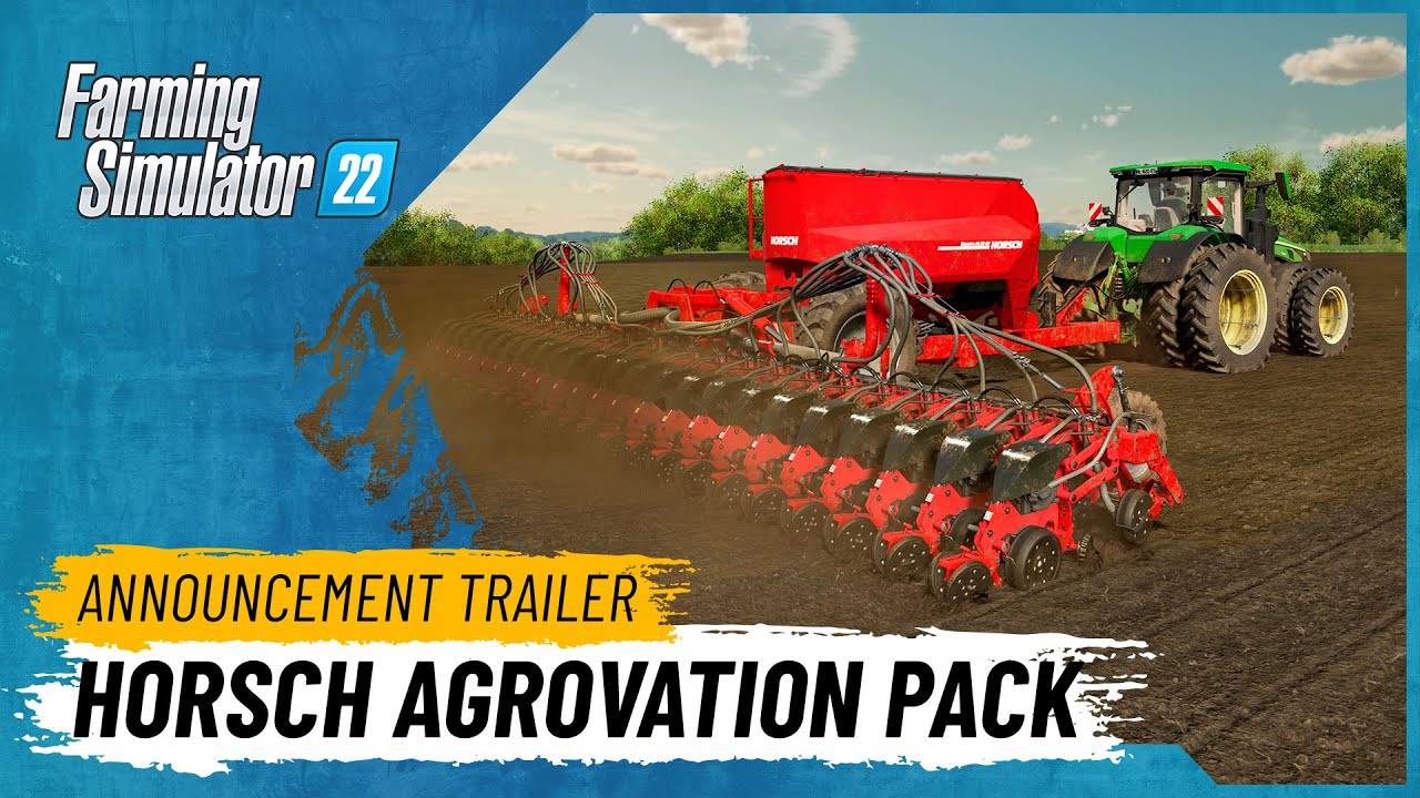 HORSCH AgroVation Pack - Announcement Trailer 