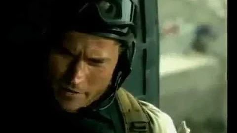 General Garrison Talking with Shughart and Gordon