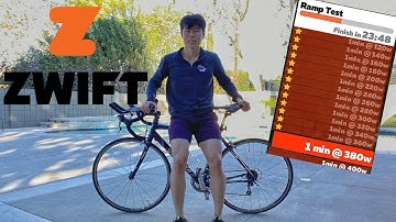 FTP Ramp Test On Zwift!