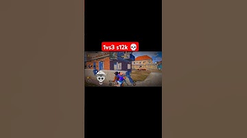 1vs3 s12k 💀 wait for end💀#youtubeshorts #shorts #pubgmobile #bgmi #trending #viralvideo #krafton