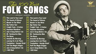 Best Folk Songs 🌹 40 Most Famous Folk Songs Of All Time 🌹 The Best Classic Folk & Country Playlist